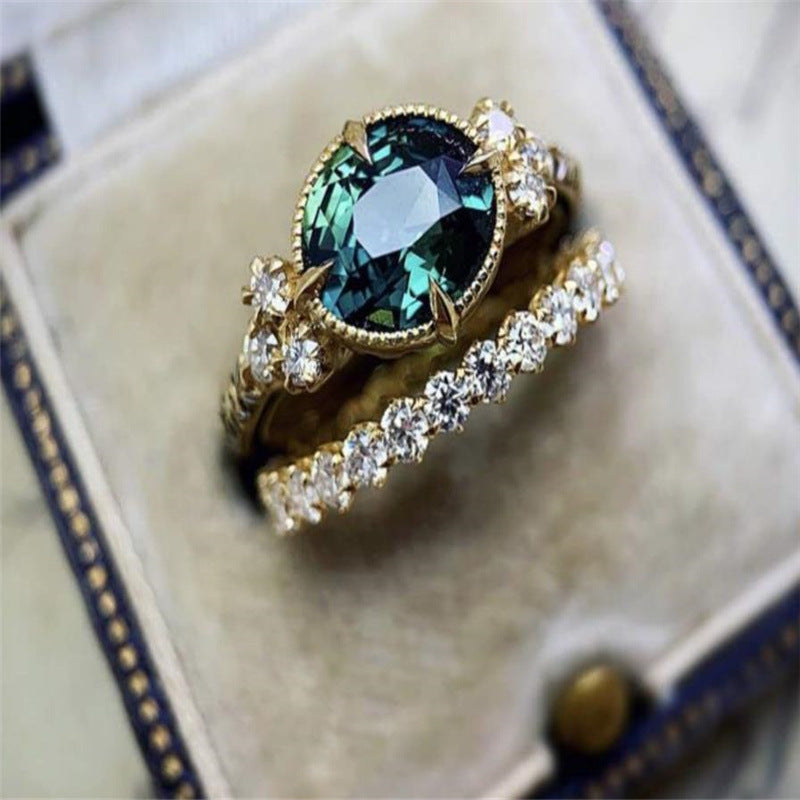 Wholesale Gemstone Alloy Rings